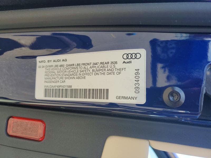 2024 AUDI A4 PREMIUM 45 12
