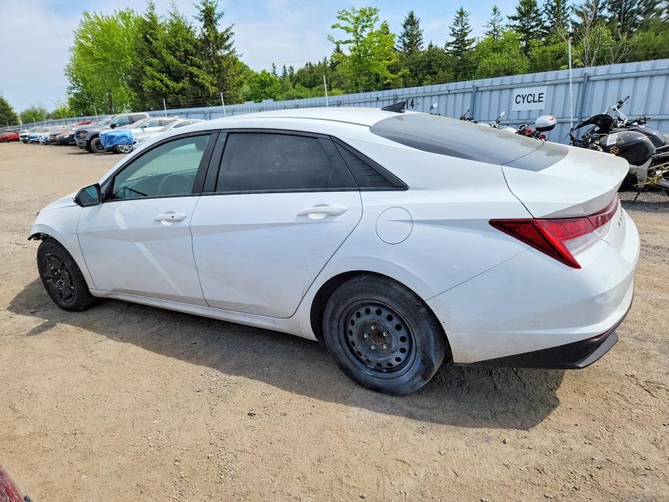 2021 HYUNDAI ELANTRA BLUE 2