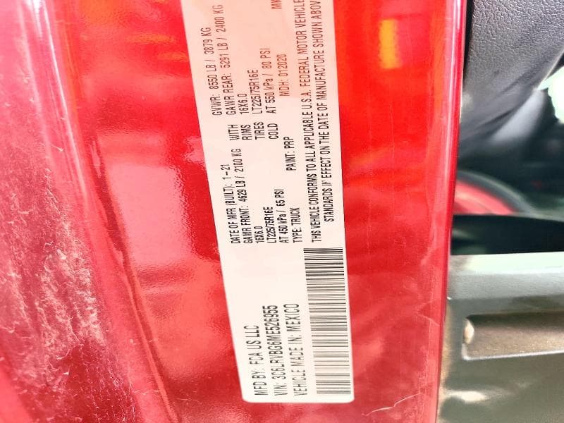 2021 RAM PROMASTER 1500 1500 HIGH 14