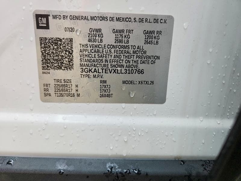 2020 GMC TERRAIN SLE 13