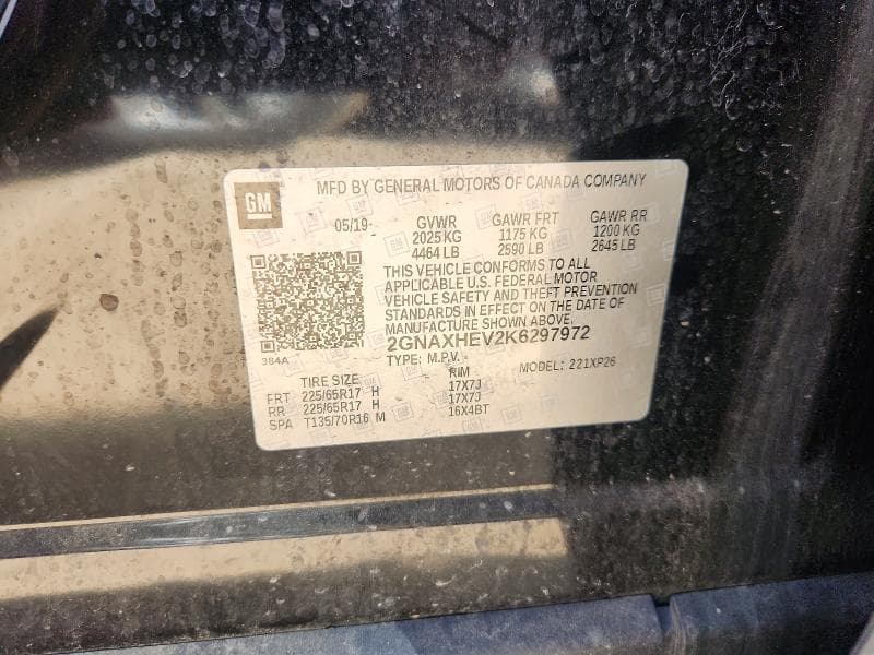 2019 CHEVROLET EQUINOX LS 13