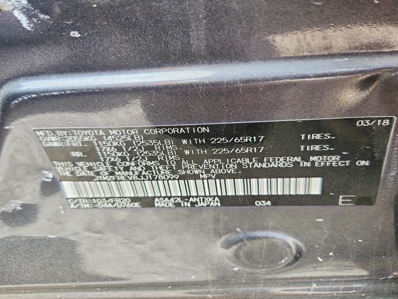 2018 TOYOTA RAV4 LE 13