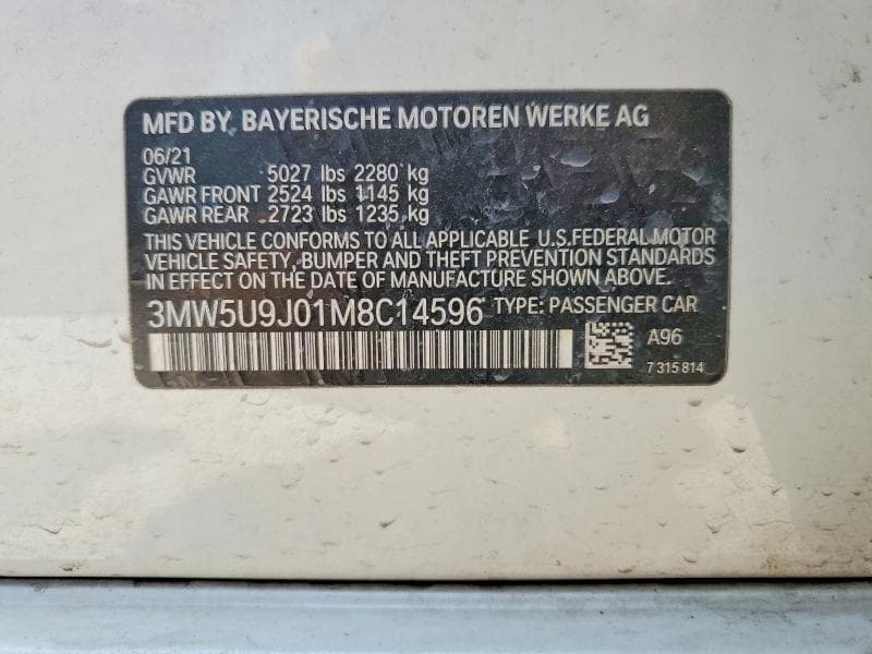 2021 BMW M340XI 13