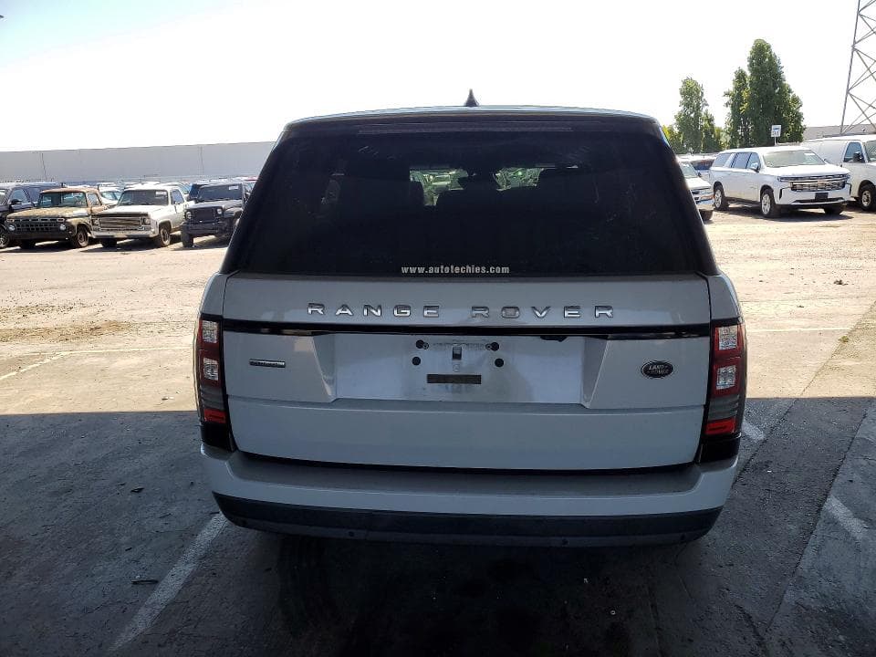 2017 LAND ROVER RANGE ROVER SUPERCHARGED 6