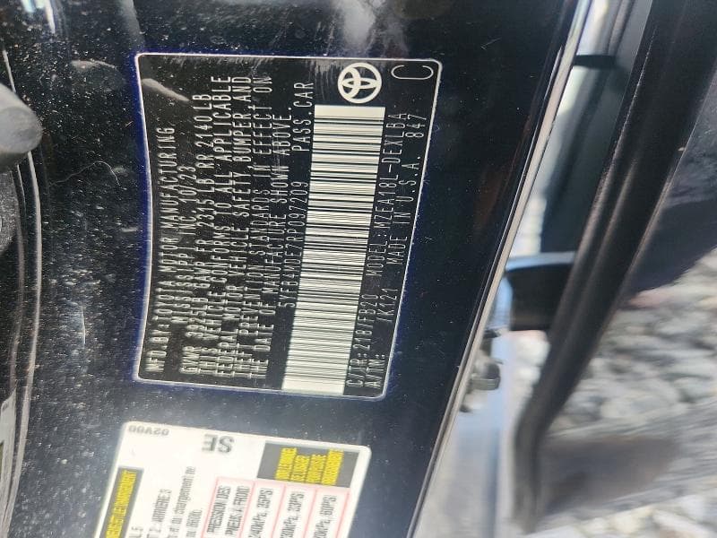 2024 TOYOTA COROLLA LE 12