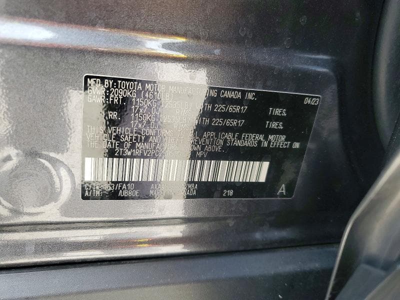 2023 TOYOTA RAV4 XLE 13
