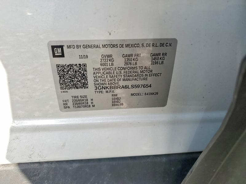 2020 CHEVROLET BLAZER 1LT 13