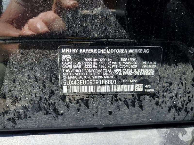 2026 BMW X5 XDRIVE50E 13