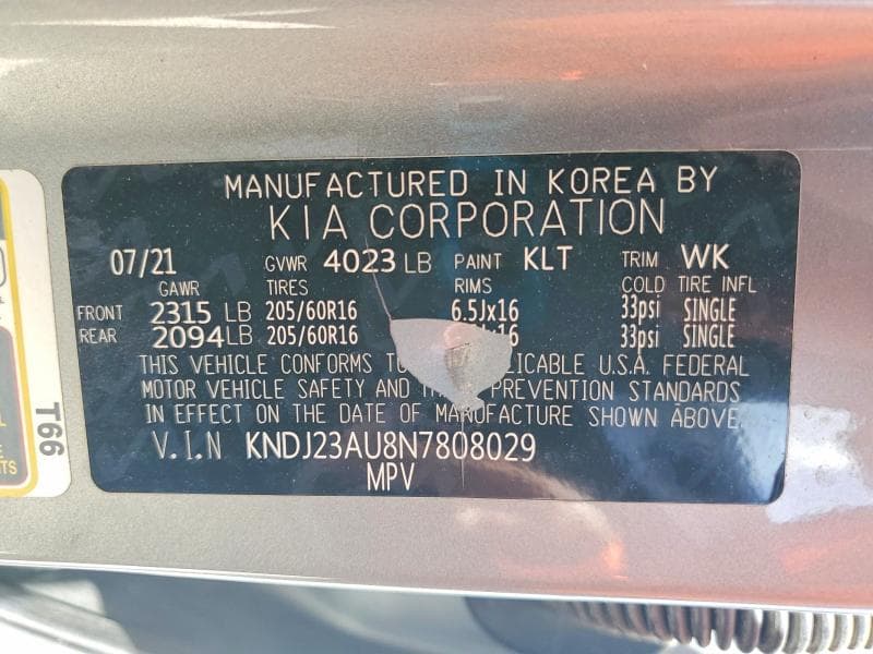 2022 KIA SOUL LX 14