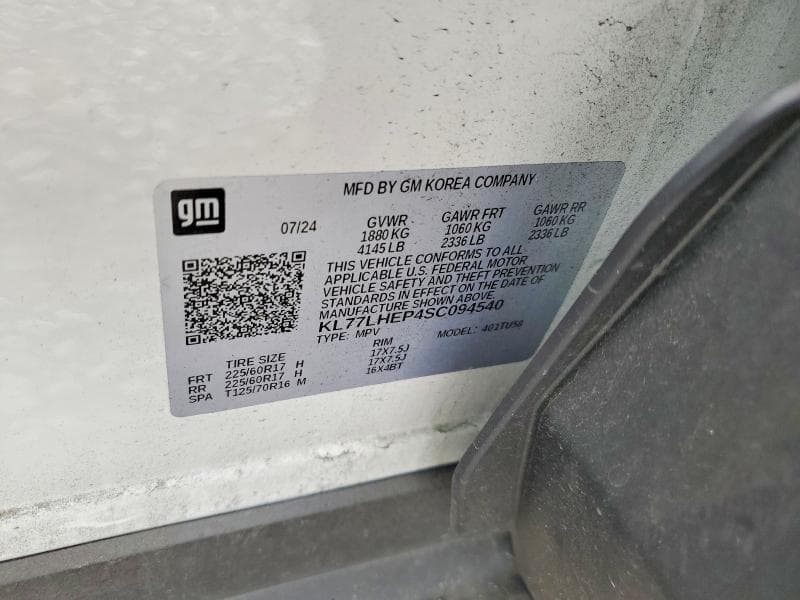 2025 CHEVROLET TRAX 1LT 12