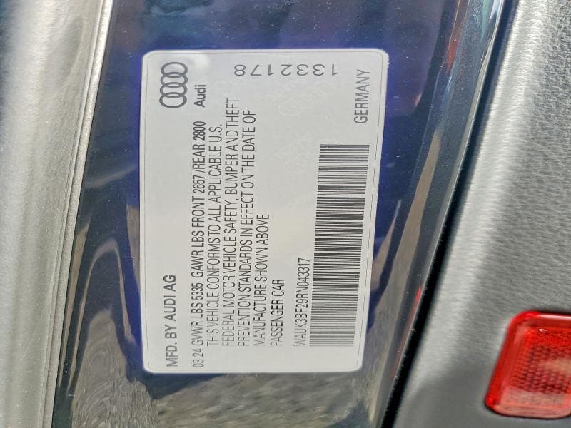 2024 AUDI A6 PREMIUM 12