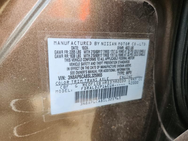2025 NISSAN KICKS SV 13