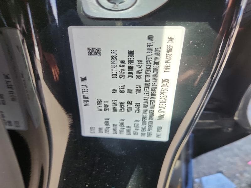 2023 TESLA MODEL 3 12
