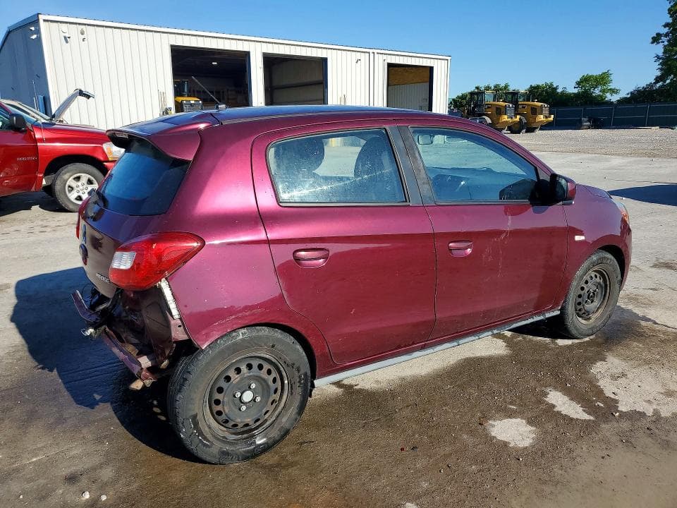 2017 MITSUBISHI MIRAGE ES 3