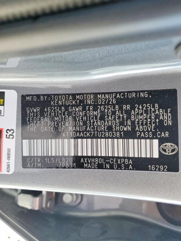 2026 TOYOTA CAMRY XSE 13
