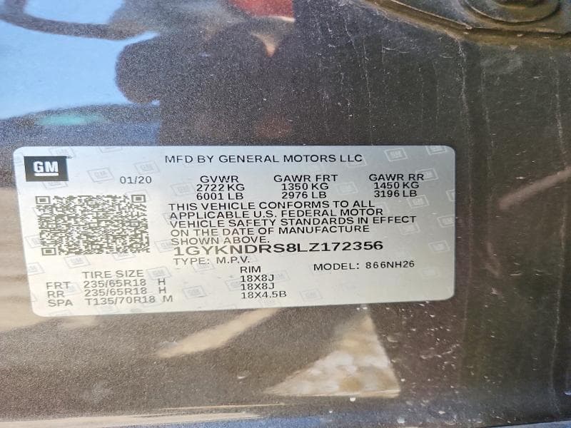 2020 CADILLAC XT5 PREMIUM LUXURY 13
