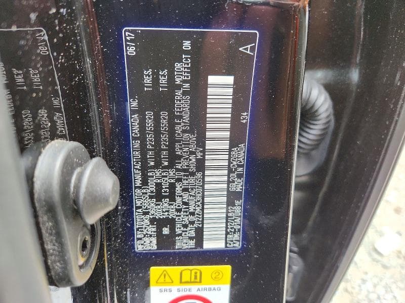 2017 LEXUS RX 350 BASE 13