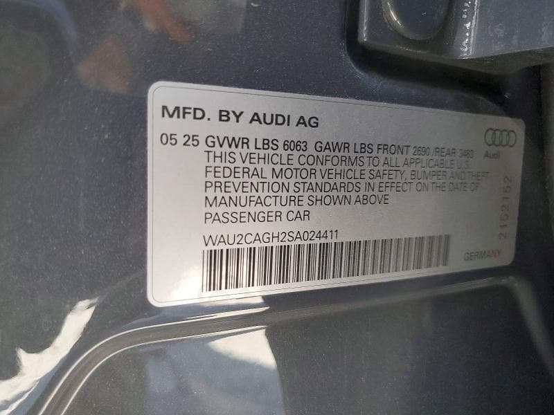 2025 AUDI A6 E-TRON PREMIUM PLUS 55 12