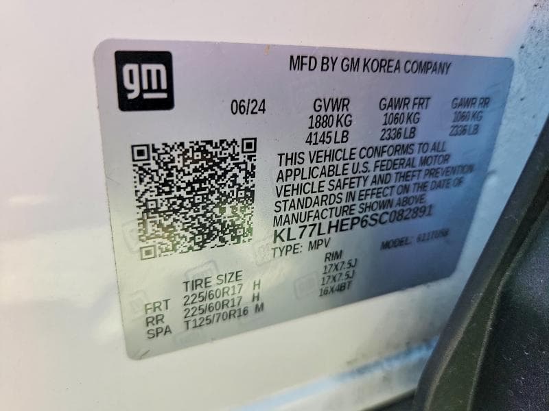 2025 CHEVROLET TRAX 1LT 12