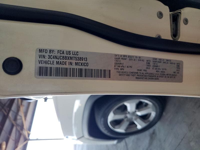 2021 JEEP COMPASS LATITUDE 13