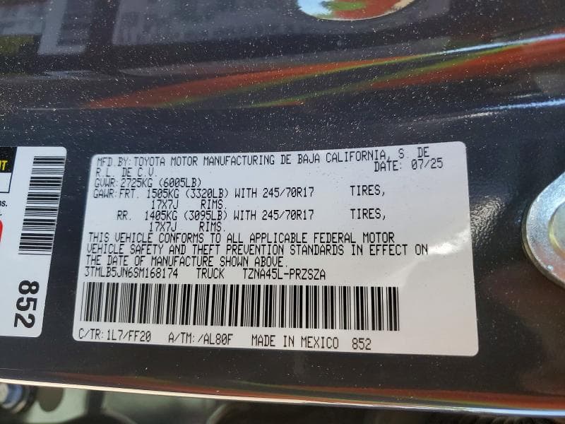 2025 TOYOTA TACOMA SR5 12