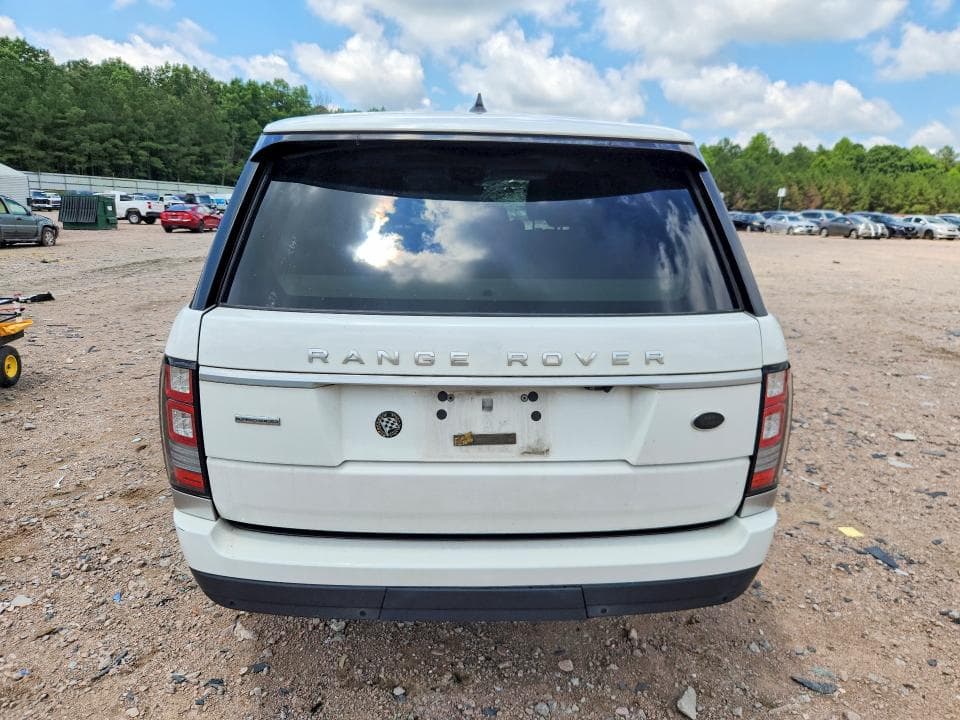 2017 LAND ROVER RANGE ROVER SUPERCHARGED 6