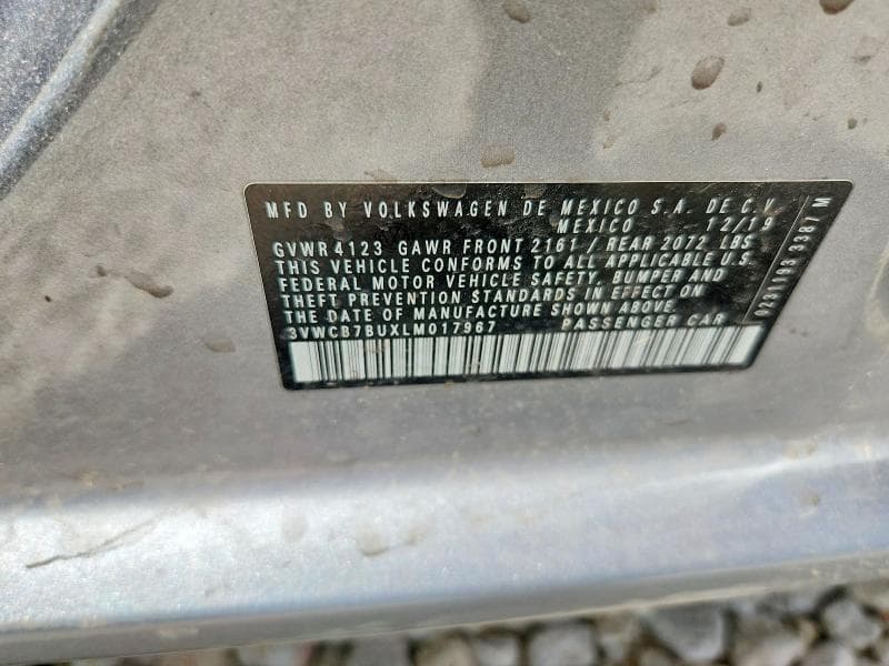 2020 VOLKSWAGEN JETTA S 12