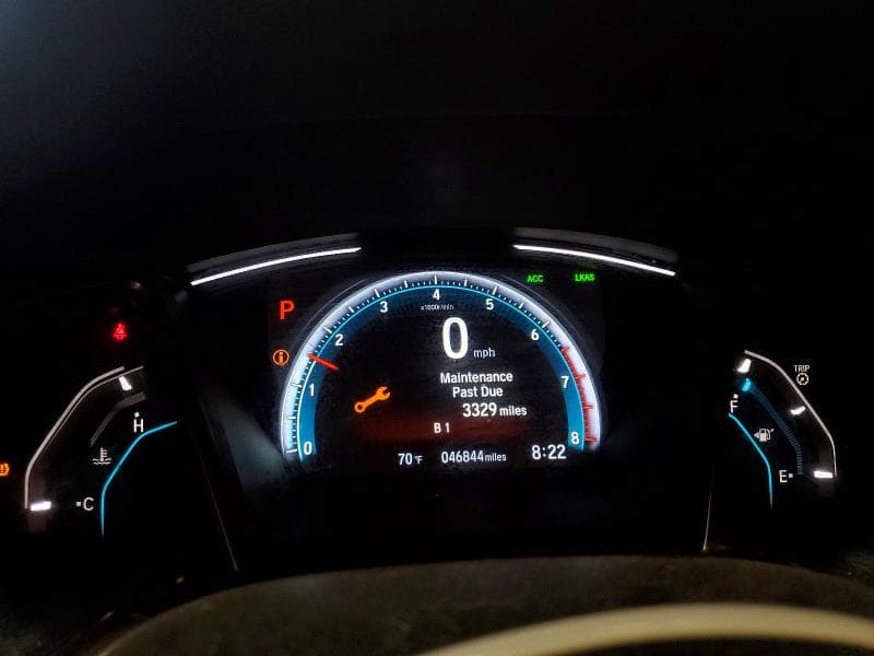 2020 HONDA CIVIC EX 9