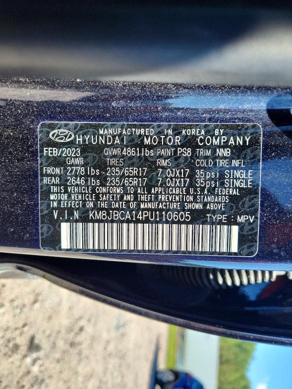 2023 HYUNDAI TUCSON BLUE 13