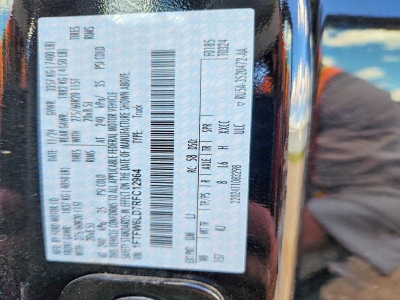 2024 FORD F150 KING RANCH 13