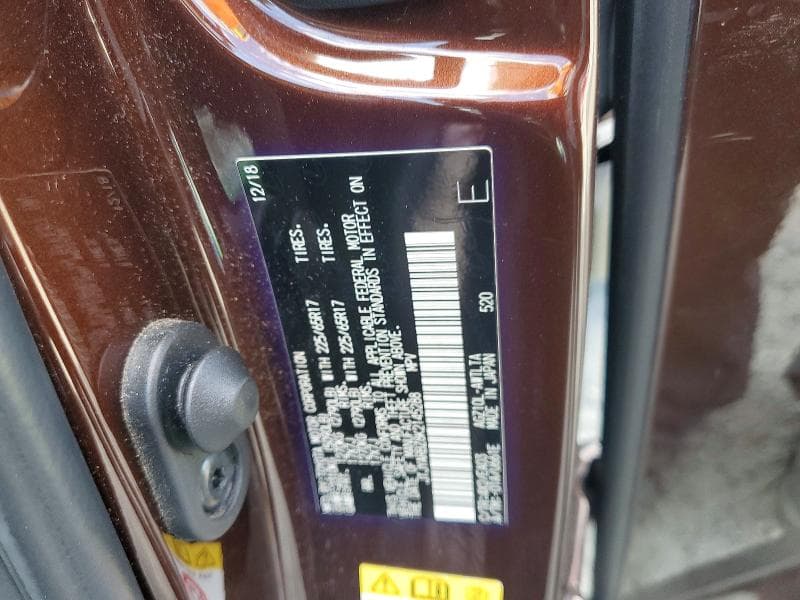 2019 LEXUS NX 300 BASE 13
