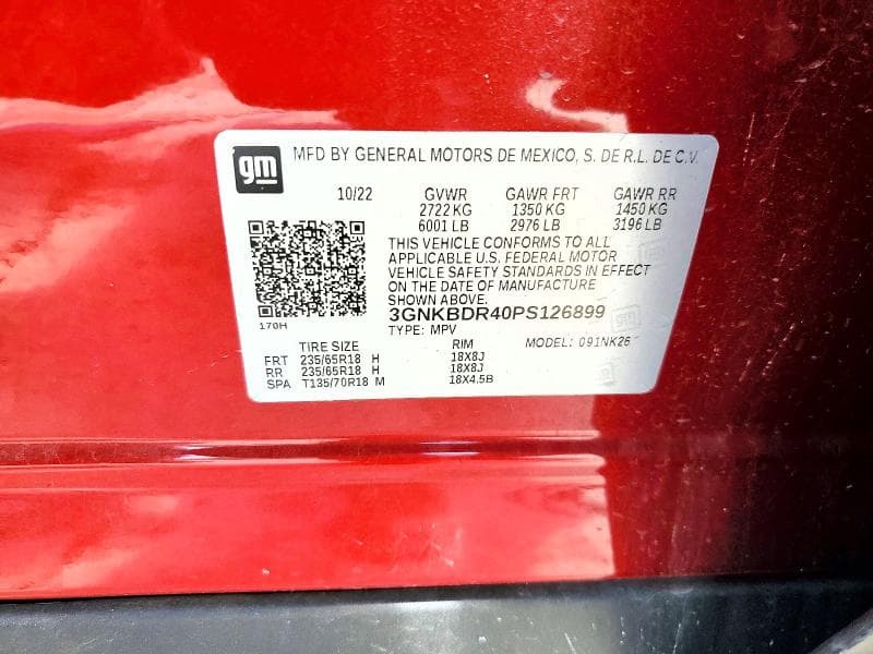 2023 CHEVROLET BLAZER 3LT 12
