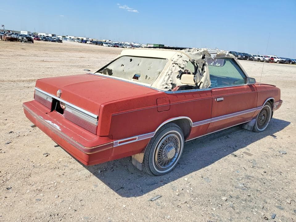 1983 CHRYSLER LEBARON 3