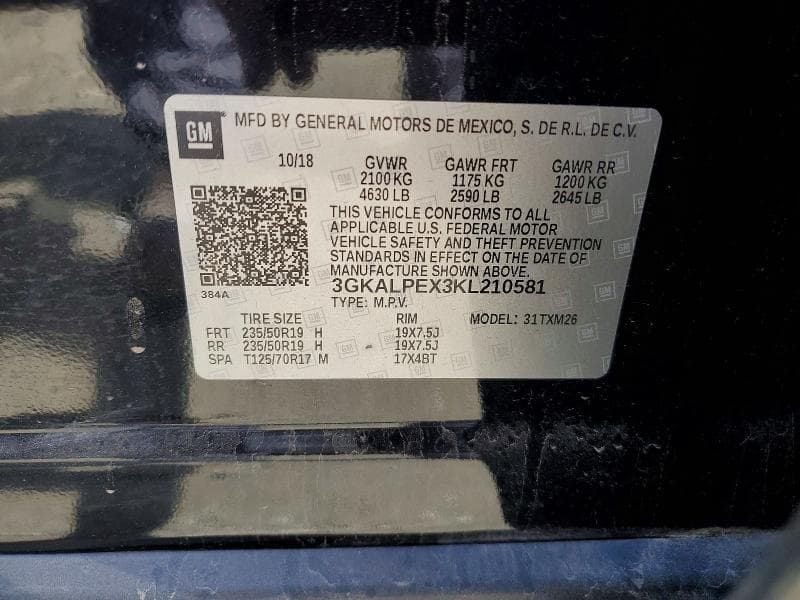 2019 GMC TERRAIN SLT 14