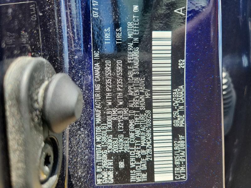 2017 LEXUS RX 350 BASE 13