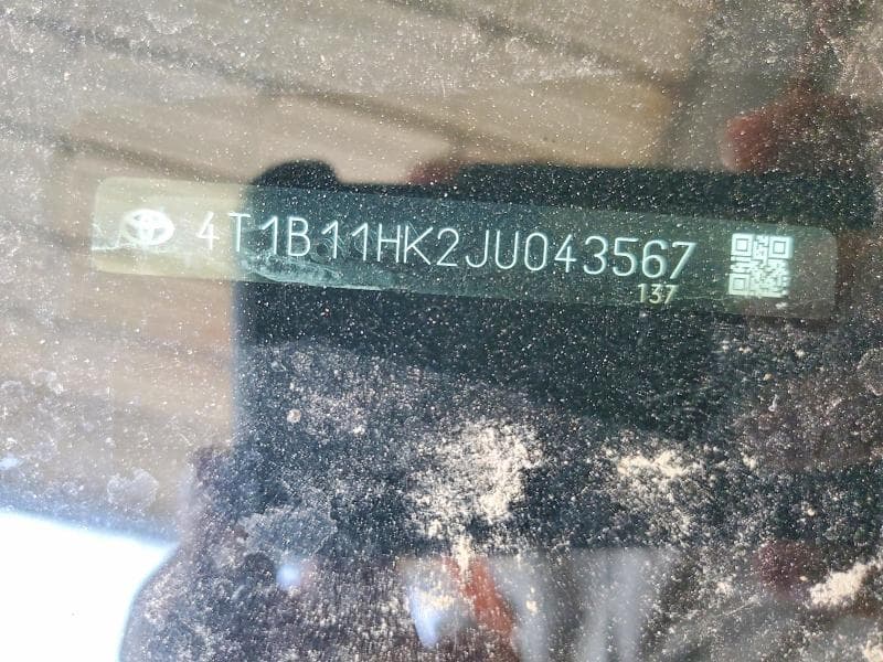 2018 TOYOTA CAMRY SE 13