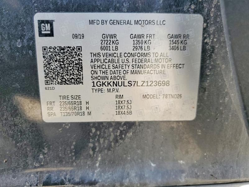 2020 GMC ACADIA SLT 14