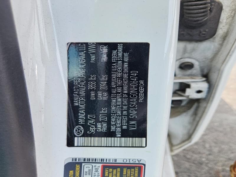 2022 HYUNDAI ELANTRA SEL 12