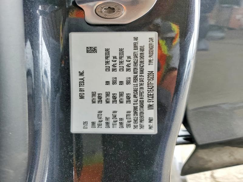 2026 TESLA MODEL 3 12