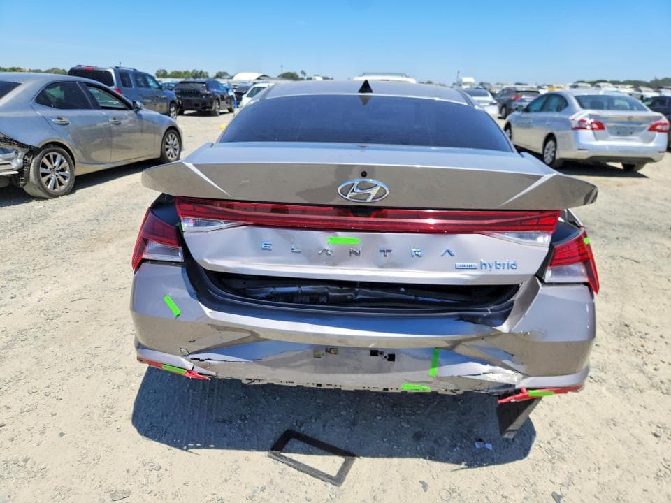 2023 HYUNDAI ELANTRA BLUE 6