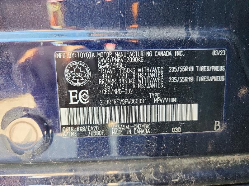 2023 TOYOTA RAV4 XLE 13