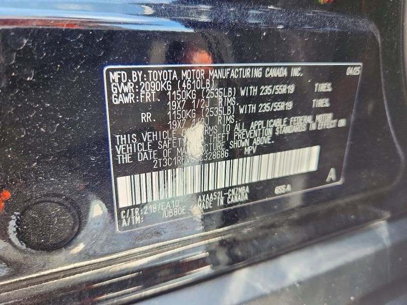 2025 TOYOTA RAV4 XLE PREMIUM 12
