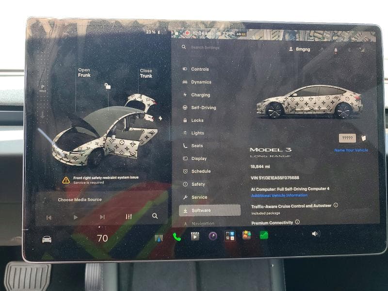 2025 TESLA MODEL 3 9