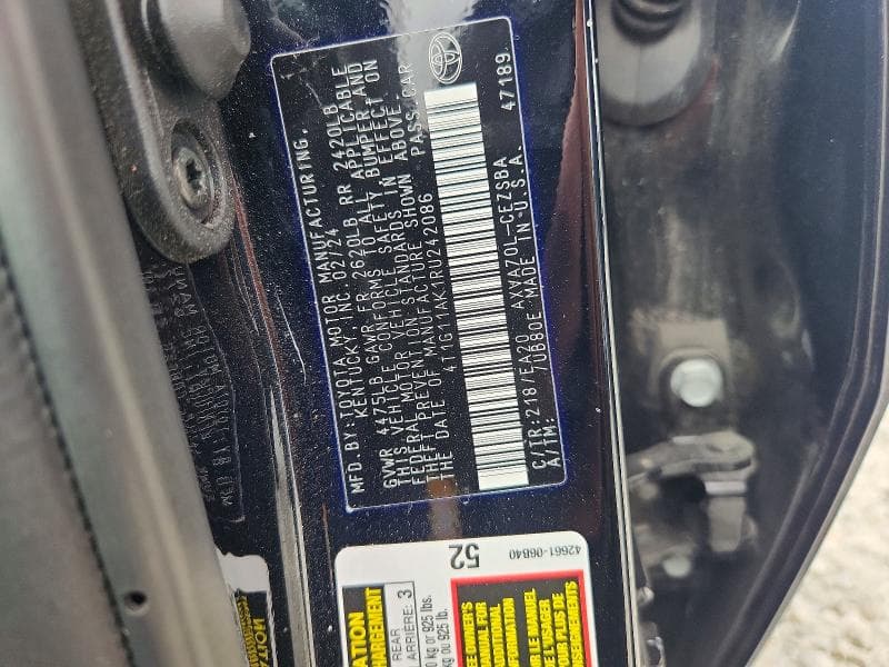 2024 TOYOTA CAMRY SE 13