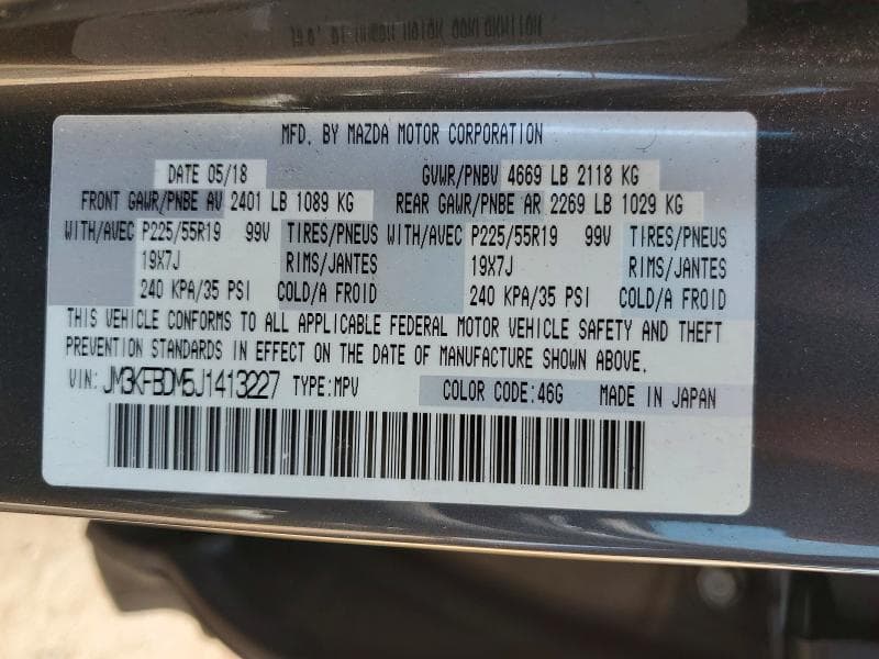 2018 MAZDA CX5 14