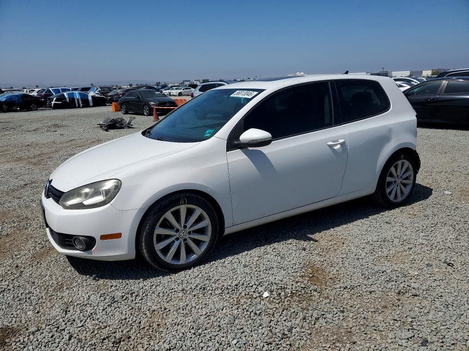 2012 VOLKSWAGEN GOLF