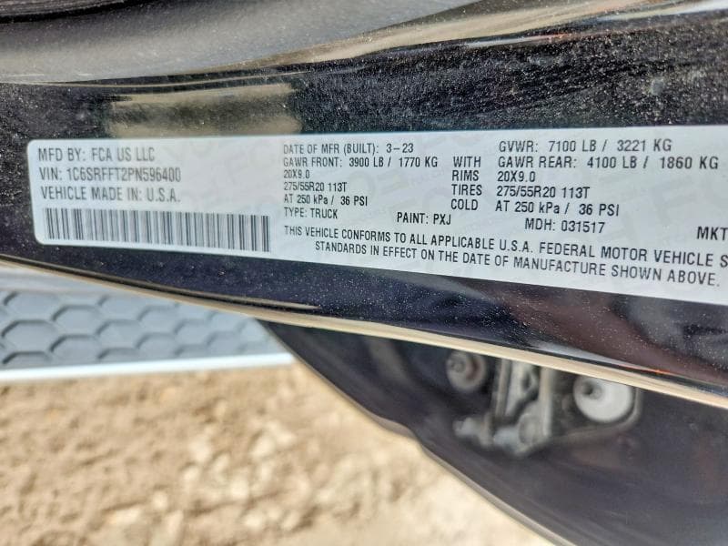 2023 RAM 1500 BIG HORN 12