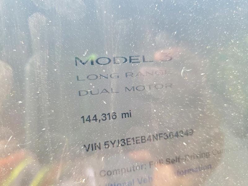 2022 TESLA MODEL 3 9