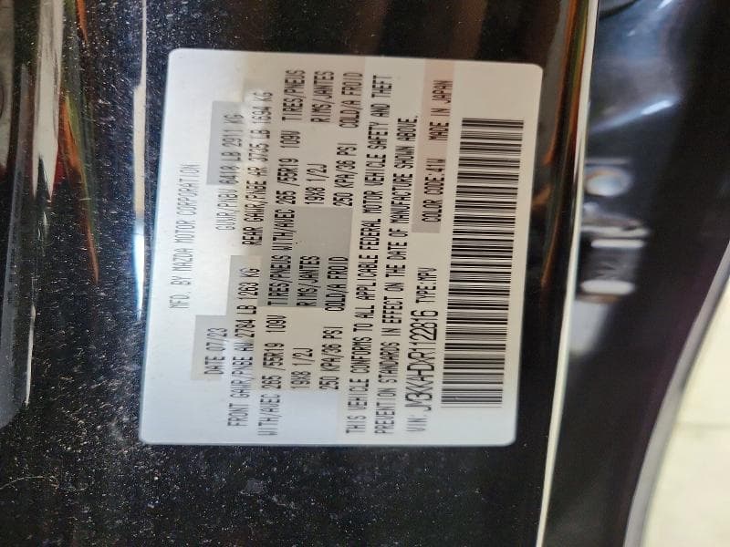2024 MAZDA CX-90 SELECT 13