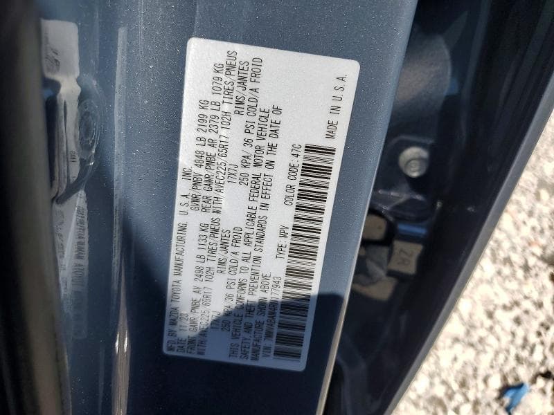 2024 MAZDA CX-50 SELECT 13